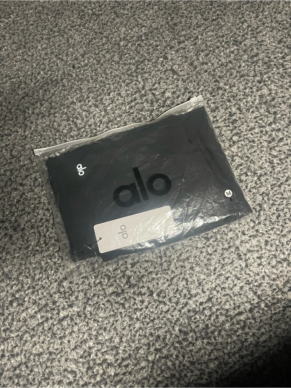 ALO Yoga Black lounge trousers
